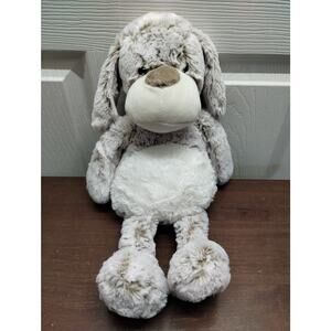 Argento 16" Microwaveable Plush Dog Taupe Heated Scented Includes Aroma Pouch